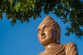 Buddha Profile Statue, Kanchanaburi, Thailand Royalty Free Stock Photo