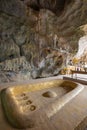 Inside the Tham Sang Cave in Vang Vieng Royalty Free Stock Photo