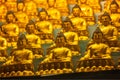 Buddha Sakyamuni statues Royalty Free Stock Photo