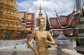 Buddha sculpture in Grand Palace Thailand Royalty Free Stock Photo