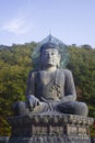 Buddha at Seoraksan in Korea.