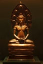 Buddha Sheltered by Naga Hood 2 Royalty Free Stock Photo