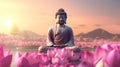 Buddha Siddhartha Shakyamuni meditating