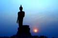 Buddha silhouette