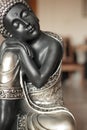 Buddha sitting decoration Royalty Free Stock Photo