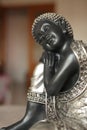 Buddha sitting decoration Royalty Free Stock Photo