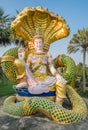 Buddha Sitting Figure, Kanchanaburi, Thailand Royalty Free Stock Photo