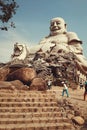 Buddha Smile in AnGiang Vietnam