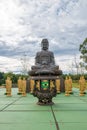 Buddha statue an amulet of Buddhism religion