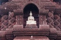 Buddha statue in the ancient country of Thailand