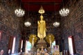 Buddha statue The attitude of persuading the relatives no