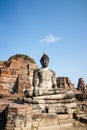 Buddha Statue, Ayutthaya, Thailand Royalty Free Stock Photo