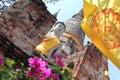 Buddha Statue at Ayutthaya, Thailand Royalty Free Stock Photo