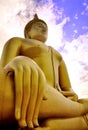 Buddha statue background Royalty Free Stock Photo