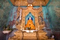 Buddha statue in a beautiful temple.