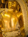 Buddha Statue Behind One Royalty Free Stock Photo