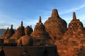 Buddha Statue at Borobudur Royalty Free Stock Photo