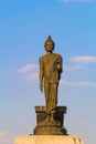 Buddha statue at Buddhamonthon Northeast ., Khonkaen Thailand. Royalty Free Stock Photo