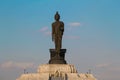 Buddha statue at Buddhamonthon Northeast ., Khonkaen Thailand. Royalty Free Stock Photo