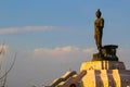 Buddha statue at Buddhamonthon Northeast ., Khonkaen Thailand. Royalty Free Stock Photo