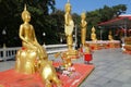 Buddha statue Buddhist temple on Phra Tmanak Hill Royalty Free Stock Photo