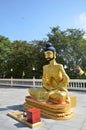 Buddha statue Buddhist temple on Phra Tmanak Hill Royalty Free Stock Photo