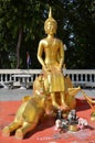 Buddha statue Buddhist temple on Phra Tmanak Hill Royalty Free Stock Photo