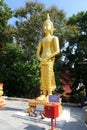 Buddha statue Buddhist temple on Phra Tmanak Hill Royalty Free Stock Photo