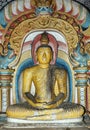 Buddha statue at Dambulla,Sri Lanka