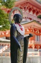 Buddha statue in Enryaku-ji, Mt. Hiei, Japan Royalty Free Stock Photo