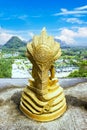 Buddha statue on Guan Yin Bodhisattva Mountain in Krabi