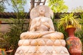 Buddha statue of Huay Kaew Temple Pagoda Lop Buri Province, Thailand