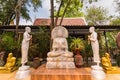 Buddha statue of Huay Kaew Temple Pagoda Lop Buri Province, Thailand