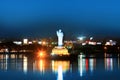 Buddha statue in Hyderabad,India