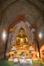 Buddha statue image at Htilominlo Temple