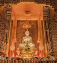Buddha statue indoor church