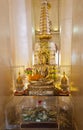Buddha statue inside Golden mountain in Bangkok