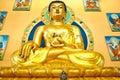 Buddha statue inside the Rinpoche Bagsha Datsan in Ulan-Ude city of the Republic of Buryatia, Russia.