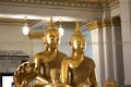Buddha statue inside The temple Wat Sothorn Wararam Thailand