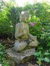 Erlangen: Buddha statue Royalty Free Stock Photo