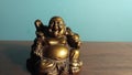 Buddha statue laughing