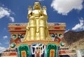 Buddha statue at the Likir Monastery, Ladakh, India Royalty Free Stock Photo