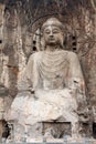 Buddha statue in Longmen Grottoes. China