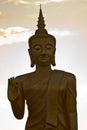 Buddha statue in Muang Xai, Laos Royalty Free Stock Photo