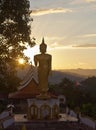 Buddha statue in Muang Xai, Laos Royalty Free Stock Photo