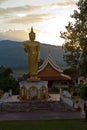 Buddha statue in Muang Xai, Laos Royalty Free Stock Photo