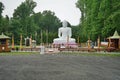 Buddha statue at the The New Jersey Buddhist Vihara & Meditation Center