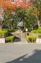 A Buddha statue outside Sensoji Temple in Tokyo Royalty Free Stock Photo