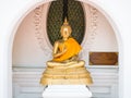 Buddha statue in Phra Pathom Chedi temple Royalty Free Stock Photo