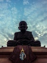 Buddha statue in the power